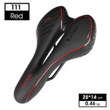 GEL Bicycle Saddle Cycling MTB Road Bike Saddle Seat Cushion Soft Sponge PU Anti-skid Shock Absorbing