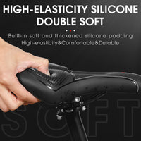 Silica GEL Bicycle Saddle MTB Mountain Road Bike Cushion Seat Saddle Breathable Hollow Soft Shock Absorbing