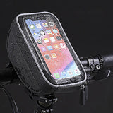 6 inch Waterproof Bicycle Front Handlebar Bag Cell Mobil Phone Bag Cycling MTB Road Bike Top Tube Frame Bag Touch Screen Pouch