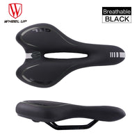 GEL Bicycle Saddle Breathable MTB Road Bike Front Seat Cushion Reflective Tape Shock Absorbing System