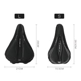 Bicycle Saddle Cover Breathable MTB Road Bike Seat Cushion Covers Mat Silicone Gel Pads