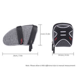 Bike Bag Saddle Bag Seatpost Bag Bicycle Rear Tail Bag Rainproof Reflective Shockproof Cycling MTB Road Bike Accessories