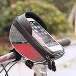 Bicycle Bag 6.0inch Touch Screen Cell Phone Mobil Phone Bag Cycling Top Tube Handlebar Bag Pouch Waterproof