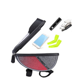 Bicycle Bag 6.0inch Touch Screen Cell Phone Mobil Phone Bag Cycling Top Tube Handlebar Bag Pouch Waterproof