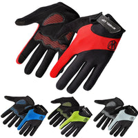 Full Finger Cycling Bicycle Gloves Lycra Men Women's MTB Road Bike Gloves Breathable Touch Screen Soft