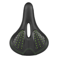 GEL Cycling Bicycle Saddle Mountain Road Bike Seat with Tail Light Warning Light Breathable Shock Absorbing System