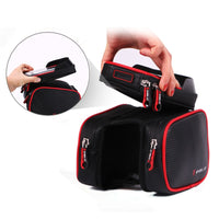 Bicycle Bag Phone Bag Holder Cycling MTB Road Bike Front Frame Bag TPU Touch Screen 6.2 Inch Waterproof