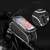 Bicycle Bags Bike Touch Screen Phone Bag Cycling MTB Road Bike Front Top Tube Bags 6.0 Inch Rainproof