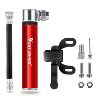 Aluminum Alloy Portable Mini Bicycle Hand Pump Air Pump AV/FV Ball Tyre Inflator MTB Mountain Road Bike Pump