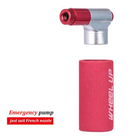 Bicycle Pump CO2 Cartridge Emergency Pump Head Bike Ball Mini Portable Pump Dual Inflator Pump