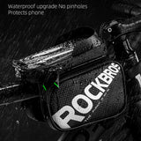 ROCKBROS Bicycle Frame Bag MTB Road Bike Front Top Tube Bag Phone Bag Holder Rainproof Touch Screen Bike Accessories