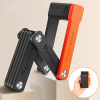 Foldable Bicycle Lock  MTB Road Bike Lock Cycling Scooter Electric Bike E-Bike Chain Lock Security Anti-theft