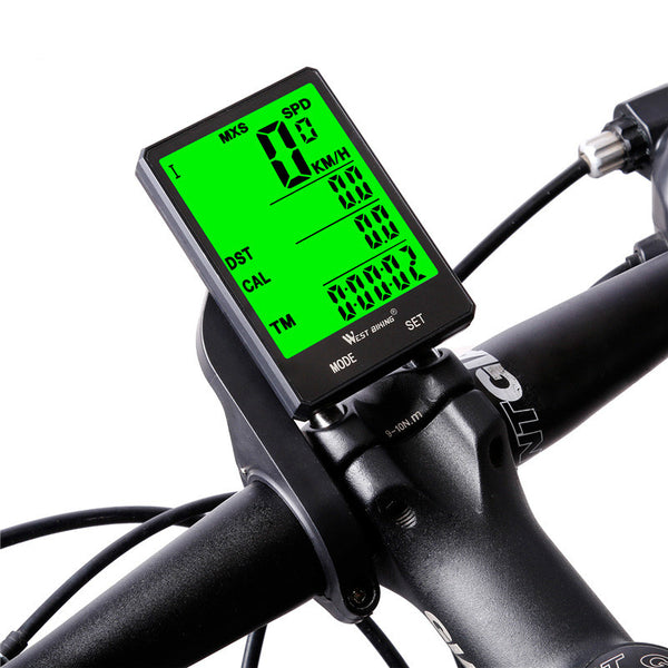 Bicycle Computer 2.8" Speedometer Odometer Stopwatch Rainproof Cycling MTB Road Bike Computer