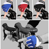 Breathable Half Finger Cycling Gloves Anti Slip Pad Motorcycle MTB Road Bike Gloves Men Women Sports Bicycle Gloves