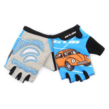 Half Finger Children Cycling Gloves Outdoor Sports  Bicycle Bike Gloves Kids Boys Girls