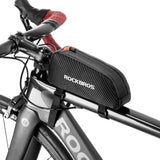 ROCKBROS Cycling Bicycle Frame Bag MTB Road Bike Front Top Tube Bag Pannier Waterproof Reflective Large Capacity Ultralight