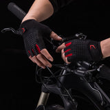 ROCKBROS Cycling Bicycle Gloves Half Finger MTB Road Bike Sport Gloves GEL Pad Shockproof Autumn Spring