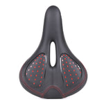 GEL Cycling Bicycle Saddle Mountain Road Bike Seat with Tail Light Warning Light Breathable Shock Absorbing System