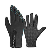 Cycling Gloves Winter Warm Windproof Outdoor Sports Gloves Touch Screen Bicycle MTB Road Bike Full Finger Gloves Anti-Slip