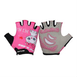 Half Finger Children Cycling Gloves Outdoor Sports  Bicycle Bike Gloves Kids Boys Girls