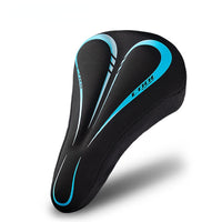 Silicone GEL Foam Bicycle Saddle Cover MTB Road Bike Seat Cover Pad Cushion Breathable Soft Comfortable