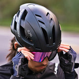 Ultralight Cycling Helmets with Magnetic Goggles Taillight Mountain Road Bike Bicycle MTB Sport Helmet