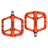 ROCKBROS Ultralight Nylon Bicycle Flat Pedals BMX MTB Road Bike Platform Pedals Seal Bearings