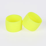 2pcs Silicone Bicycle Handlebar Tape Fixed Ring Road Bike Plugs Anti-Skip Rubber Waterproof