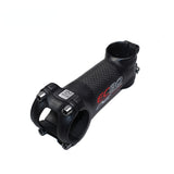 Carbon Fiber + Aluminum Alloy Bicycle Stem MTB Mountain Road Bike Handlebar Stem 6/17 Degree 70-120mm 31.8 * 28.6mm