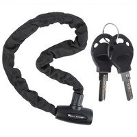 Cycling Bicycle Lock MTB Road Bike Chain Lock With 2 Keys Electric Bike E-Bike Lock Safety Anti-theft