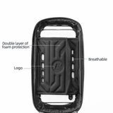 ROCKBROS Bicycle Frame Bag Top Tube Bags Phone Bag Touch Screen Below 6.5" Phone Waterproof