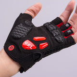 ROCKBROS Cycling Bicycle Gloves Half Finger MTB Road Bike Sport Gloves GEL Pad Shockproof Autumn Spring