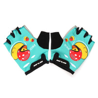 Half Finger Children Cycling Gloves Outdoor Sports  Bicycle Bike Gloves Kids Boys Girls