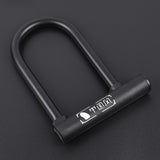 Cycling Bicycle U Shape Lock MTB Road Bike Cable Lock w/ 2 Keys Bracket Motorcycle Scooter E-Bike Lock Anti-theft Safety