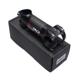 Carbon Fiber + Aluminum Alloy Bicycle Stem MTB Mountain Road Bike Handlebar Stem 6/17 Degree 70-120mm 31.8 * 28.6mm