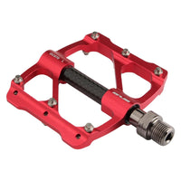 3 Bearing CNC Aluminum Alloy Bicycle Pedals BMX MTB Mountain Bike Road Bike Pedals 9/16 Inch Universal Flat Platform