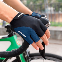 Half Finger Cycling Gloves Outdoor Sports Gloves Bicycle Bike Glove Breathable Anti-slip Anti-sweat Anti-shock Men Women