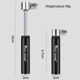 Aluminum Alloy Portable Mini Bicycle Hand Pump Air Pump AV/FV Ball Tyre Inflator MTB Mountain Road Bike Pump