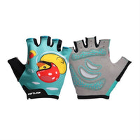 Half Finger Children Cycling Gloves Outdoor Sports  Bicycle Bike Gloves Kids Boys Girls