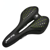 GEL Bicycle Saddle MTB Mountain Road Bike Seat Cushion PU Leather Comfortable Shockproof