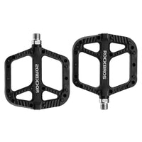 ROCKBROS Ultralight Nylon Bicycle Flat Pedals BMX MTB Road Bike Platform Pedals Seal Bearings