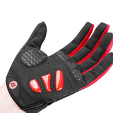 ROCKBROS GEL Full Finger Cycling Gloves Sports MTB Bike Bicycle Gloves Autumn Winter Windproof Touch Screen Shockproof