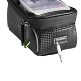 Bicycle Bag MTB Road Bike Front Frame Bag Cell Mobil Phone Case Waterproof Touch Screen Cycling Top Tube Bag