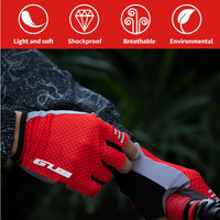 Half Finger Cycling Gloves Outdoor Sports Gloves Bicycle Bike Glove Breathable Anti-slip Anti-sweat Anti-shock Men Women