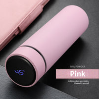 316 Stainless Steel Water Bottle Smart Vacuum Insulated LED Display Temperature Drinking Water Bottle Cup Kettle