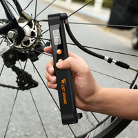 Electric Bicycle Pump 1500mAh 130 PSI Tire Tyre Inflator With Pressure Gauge Rechargeable Bike Motorcycle Ball Pump