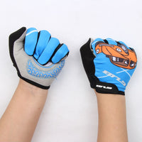 Full Finger Children Cycling Gloves Mountain Bike Bicycle BMX MTB Outdoor Sports Roller Skating Gloves Kids Boys Girls