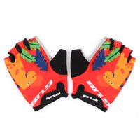 Half Finger Children Cycling Gloves Outdoor Sports  Bicycle Bike Gloves Kids Boys Girls