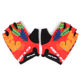 Half Finger Children Cycling Gloves Outdoor Sports  Bicycle Bike Gloves Kids Boys Girls