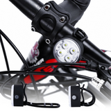 4LED Bike Light Rechargeable USB Bicycle Lamp Super Bright Bicycle Front Lamp Rear Light Warning Light 4 LED Beads 4 Light Mode Options